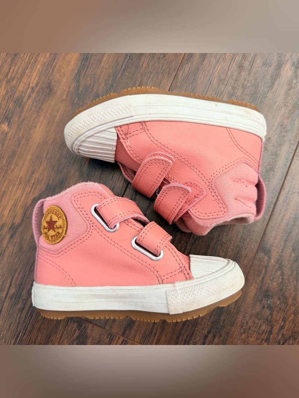 Converse All Star Leather Berkshire Boot Sz 7: EUC